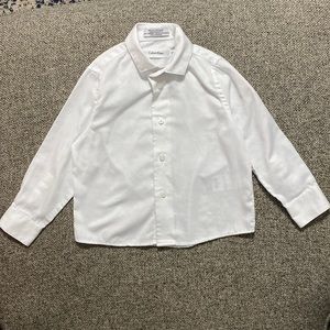 White Calvin Klein Dress Shirt 👔